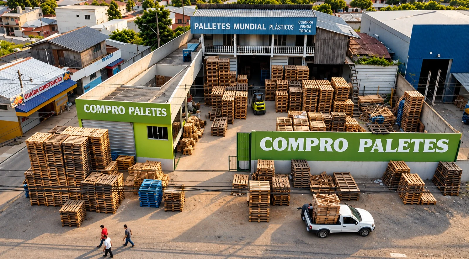 Unidade da Águia Pallets em Curitiba